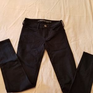 Very dark blue, American Eagle Jegging-size 00